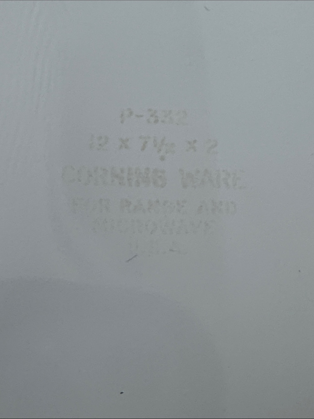 Vintage CorningWare Floral Bouquet P-332 casserole dish dishwasher oven safe - Picture 7 of 7
